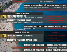 Concours de pétanque Officiel - Cannes