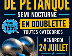 Concours de pétanque Officiel - Caylus