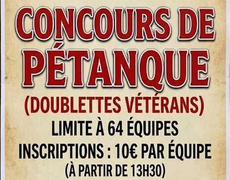 Concours en Doublette le 11 juin 2026 - CEBAZAT