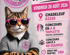 Concours en Triplette le 28 août 2026 - Chadeleuf