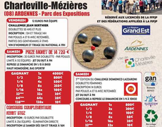 Concours de pétanque Officiel - Charleville-Mézières