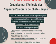 Concours de pétanque Ouvert à tous - Châtel-Guyon