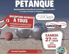 Concours en Doublette le 27 juin 2026 - Châtillon-sur-Thouet - 79200