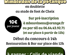 Concours de pétanque Ouvert à tous - Cheix-en-Retz