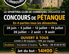 Concours de pétanque Ouvert à tous - Combourg