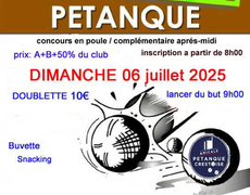 Concours de pétanque Ouvert à tous - Crest