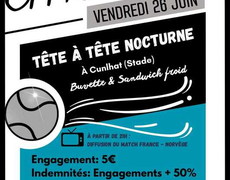 Concours en Tête à tête le 26 juin 2026 - CUNLHAT