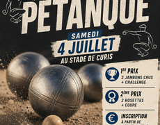 Concours en Doublette le 4 juillet 2026 - Curis-au-Mont-d'Or - 69250