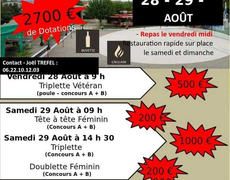 Concours de pétanque Officiel Féminin - Dieupentale