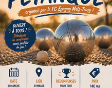 Concours de pétanque Ouvert à tous - Épagny