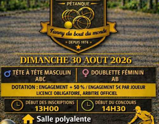 Concours en Tête à tête le 30 août 2026 - FANNY DU BOUT DU MONDE