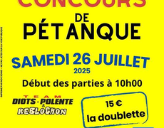 Concours de pétanque Ouvert à tous - Frangy