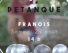 Concours de pétanque Ouvert à tous - Franois