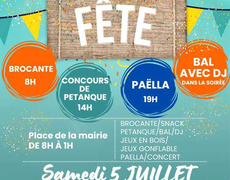 Concours en Doublette le 5 juillet 2025 - Gilhoc-sur-Ormèze - 07270