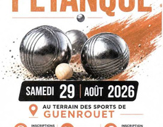 Concours de pétanque Ouvert à tous - Guenrouet