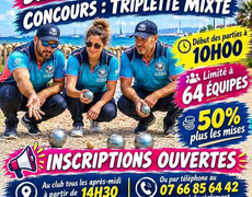 Concours de pétanque Officiel - LA BOULE BARCARESIENNE