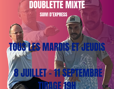 Concours en Doublette le 8 juillet 2025 - La Grande-Motte - 34280