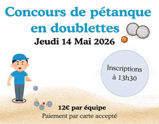 Concours de pétanque Ouvert à tous - La Roche-Bernard
