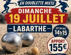 Concours de pétanque Officiel - Labarthe