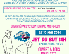 Concours en Doublette le 10 mai 2026 - Lamballe - 22400
