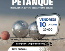 Concours en Doublette le 10 octobre 2025 - Le Fresne-Camilly - 14480