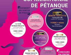 Concours de pétanque Officiel - Le Puy-en-Velay