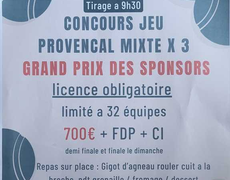 Concours de pétanque Ouvert à tous - Le Puy-Sainte-Réparade