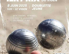 Concours de pétanque Officiel Jeune - Le Vigen