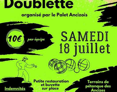 Concours de pétanque Officiel - LES ANCIZES