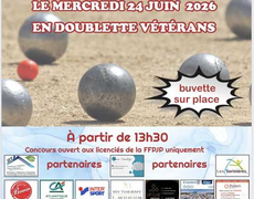 Concours de pétanque Officiel Vétéran - Les Sorinières