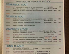 Concours de pétanque Officiel Féminin - Espalion