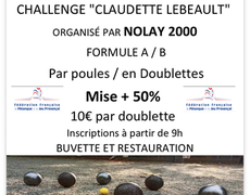 Concours de pétanque Officiel - Nolay 2000