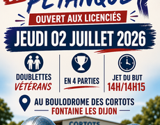 Concours de pétanque Officiel Vétéran - La PETANQUE FONTENOISE