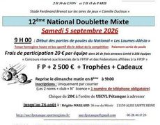 Concours de pétanque Officiel - Venarey Les Laumes