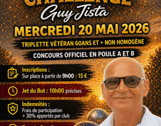 Concours en Triplette le 20 mai 2026 - GAILLON