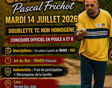 Concours de pétanque Officiel - GAILLON