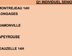 Concours de pétanque Officiel Féminin - Lieu non défini