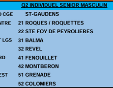 Concours de pétanque Officiel Masculin - Lieu non défini