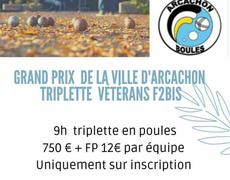 Concours de pétanque Officiel Vétéran - arcachon boules