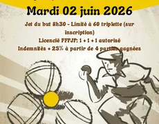 Concours de pétanque Officiel Vétéran - St maure de Touraine