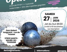 Concours de pétanque Officiel - ST Maure de Touraine