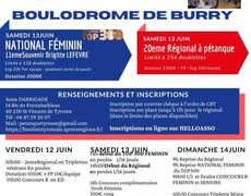Concours de pétanque Officiel Féminin - Saint Vincent De Tyrosse