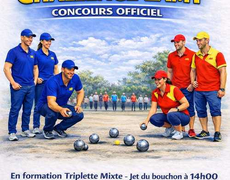 Concours de pétanque Officiel - AS SARREGUEMINES PETANQUE