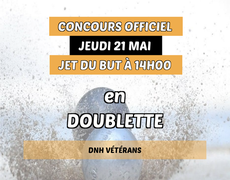 Concours de pétanque Officiel - LA BOULE  HETTANGEOISE