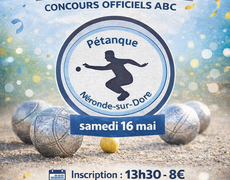 Concours de pétanque Officiel - NERONDE