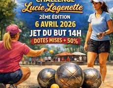 Concours de pétanque Officiel Féminin - BOULE PALAUENCQUE