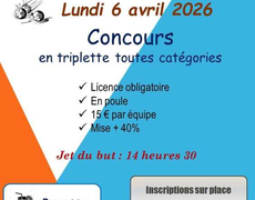 Concours de pétanque Officiel - ST HIPPOLYTE PETANQUE