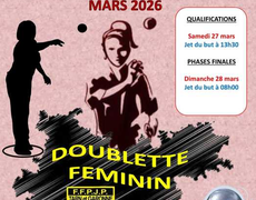 Concours en Doublette le 28 mars 2026 - CAUSSADE