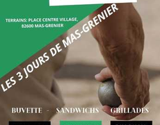 Concours de pétanque Officiel Vétéran - Mas Grenier