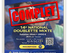 Concours de pétanque Officiel - Auxerre